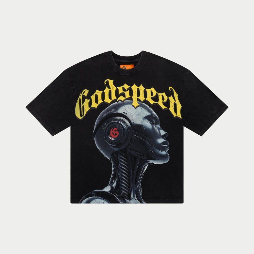 Godspeed Alexa T-Shirt Black Wash