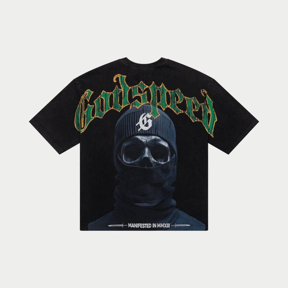 Godspeed Balaclava Szn T-Shirt Black Wash