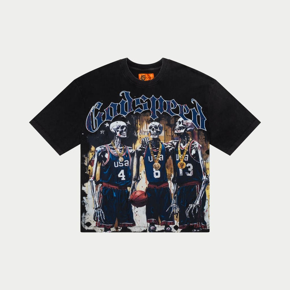 Godspeed DreamTeam 24 T-Shirt Black Wash