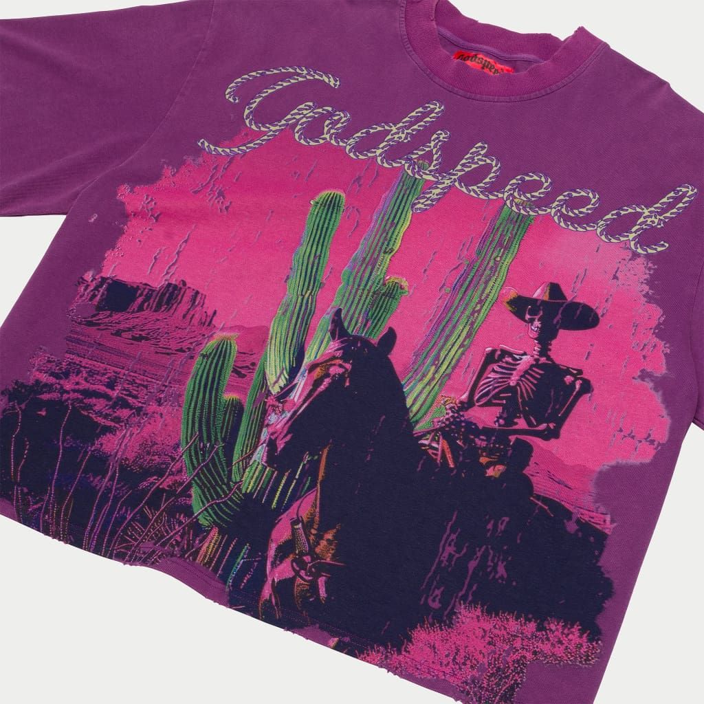 Godspeed Westworld T-Shirt Purple