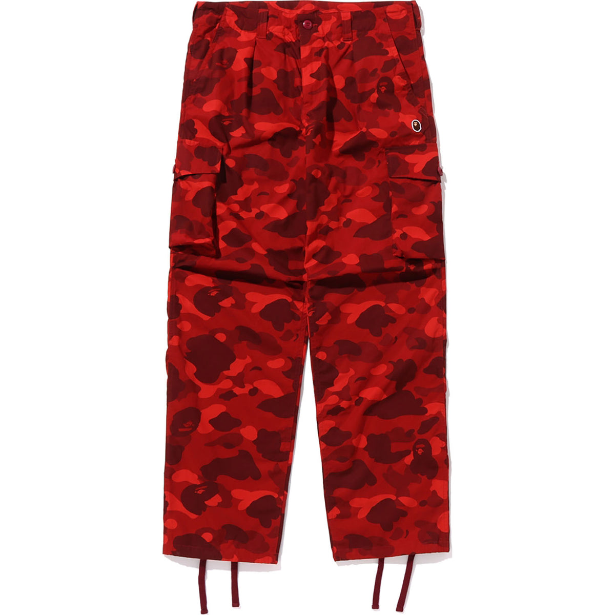 BAPE COLOR CAMO 6 POCKET PANTS RED