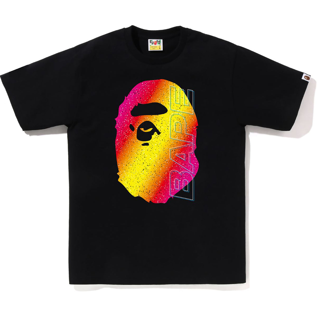 BAPE ELectro Neon Tee Black