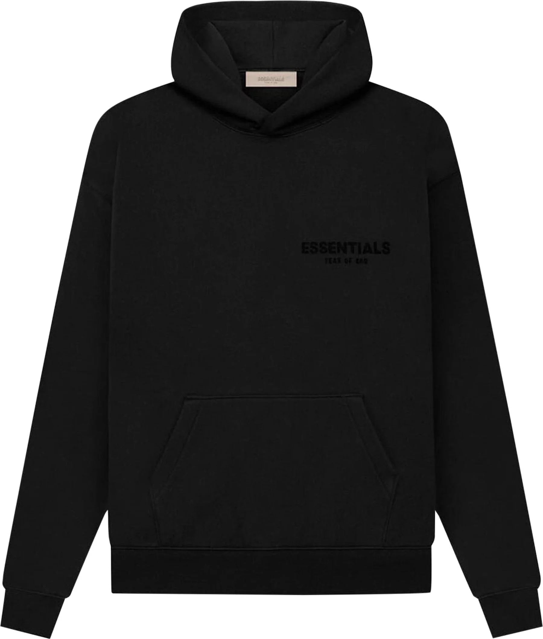 Fear of God Essentials Pullover Chest Logo Hoodie Stretch Limo/Black