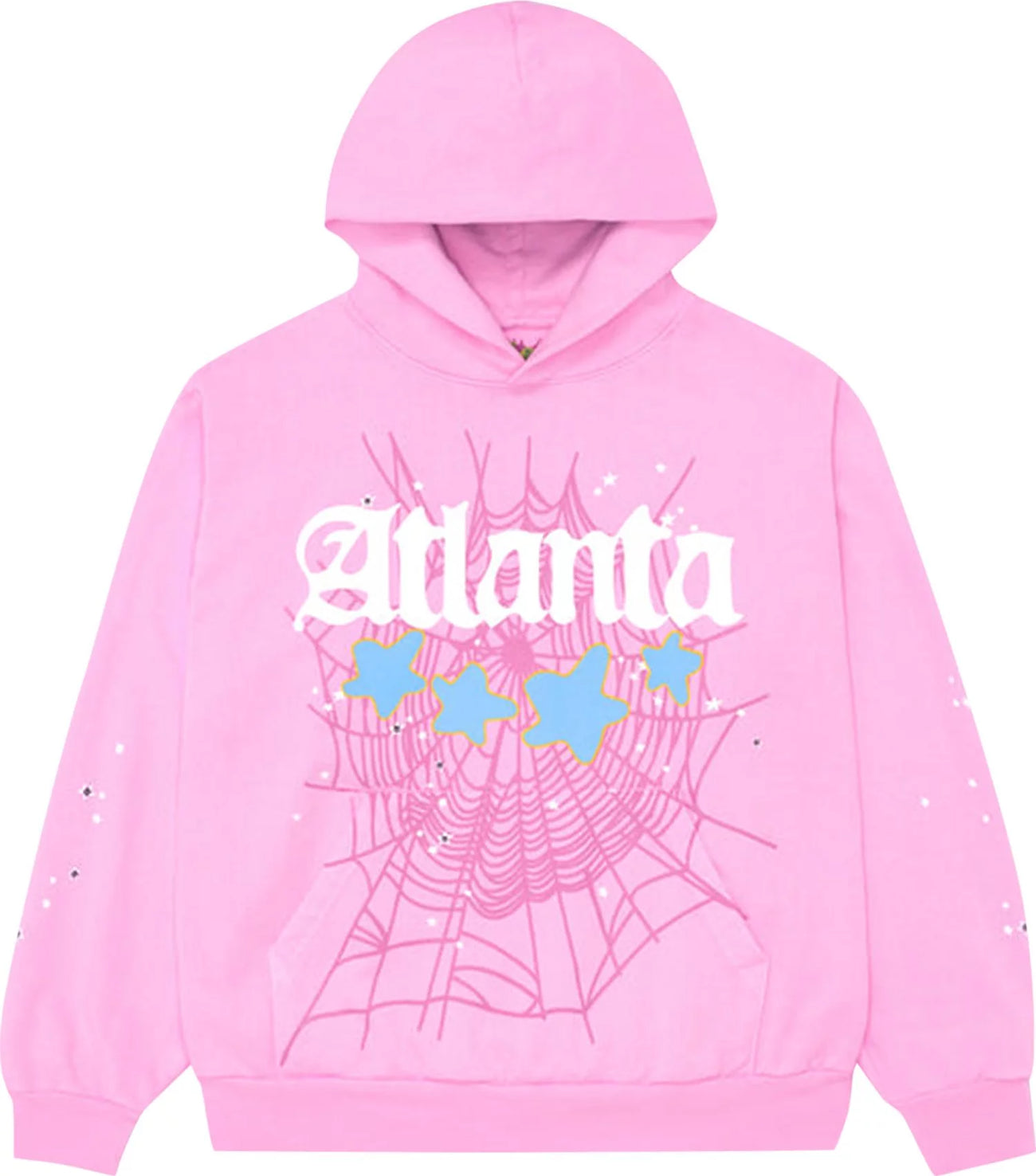 Sp5der Atlanta Hoodie Pink