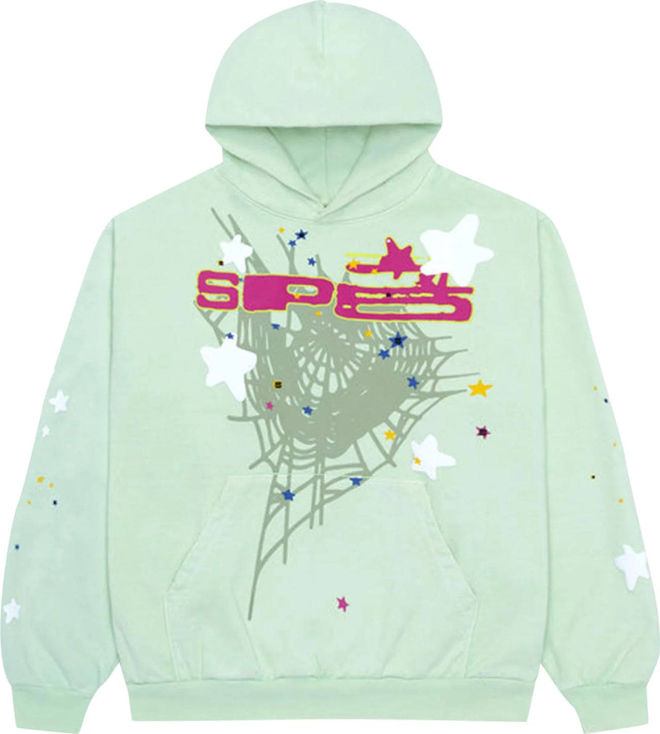 Sp5der SP5 Mint Hoodie Mint