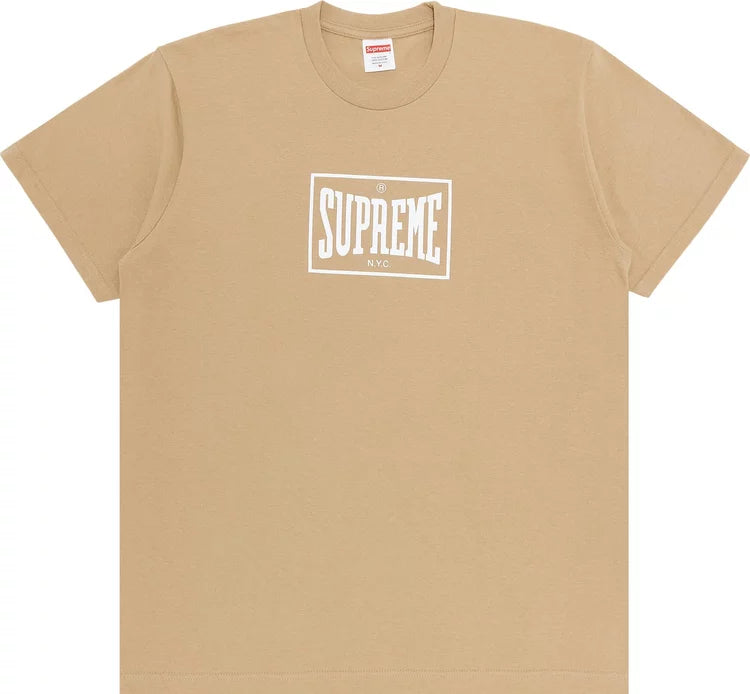 Supreme Warm Up Tee Khaki