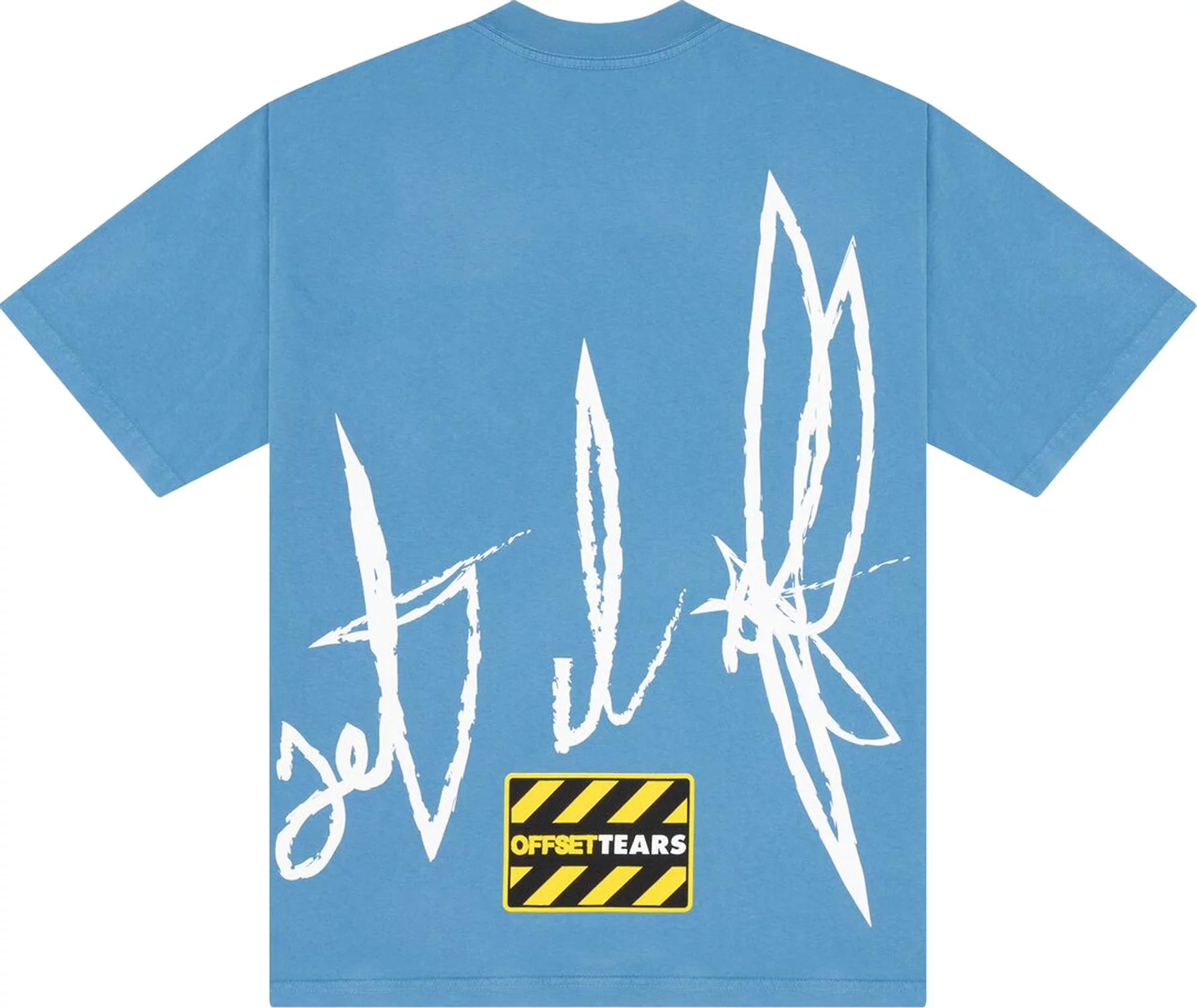 Denim Tears x Offset Set It Off #2 T-shirt Blue