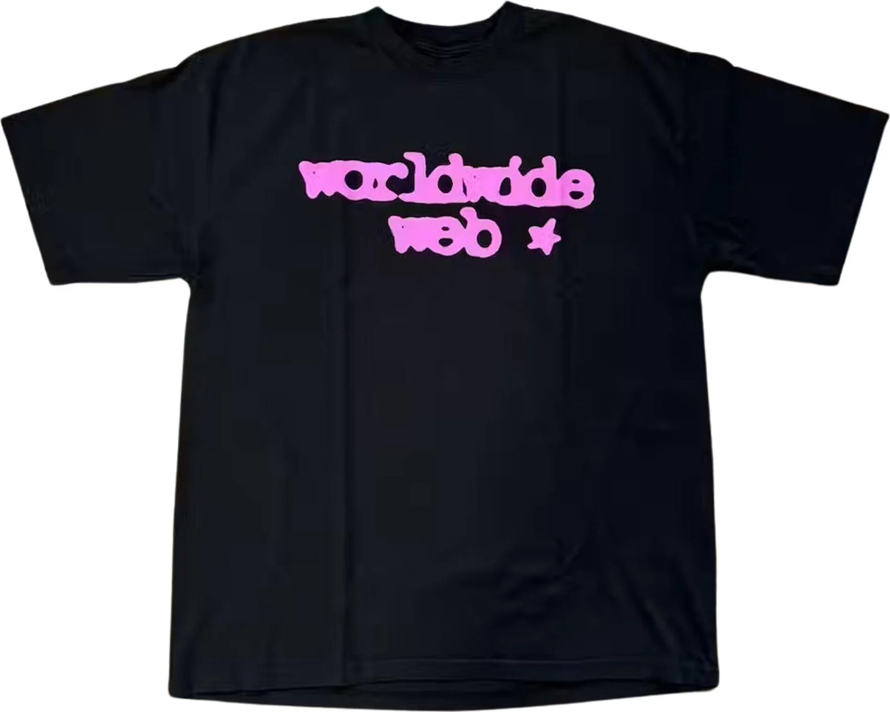 Sp5der Web Tee Black/Pink