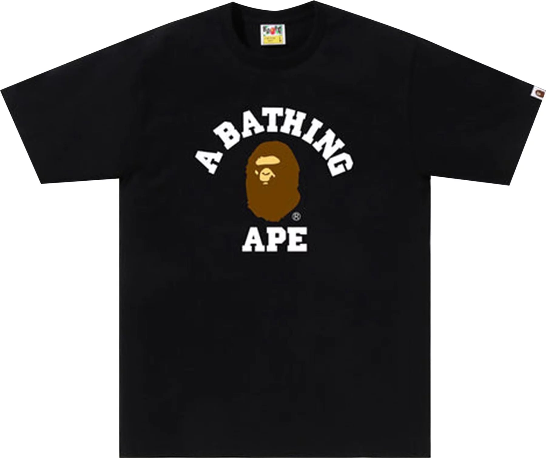 BAPE College Tee Black