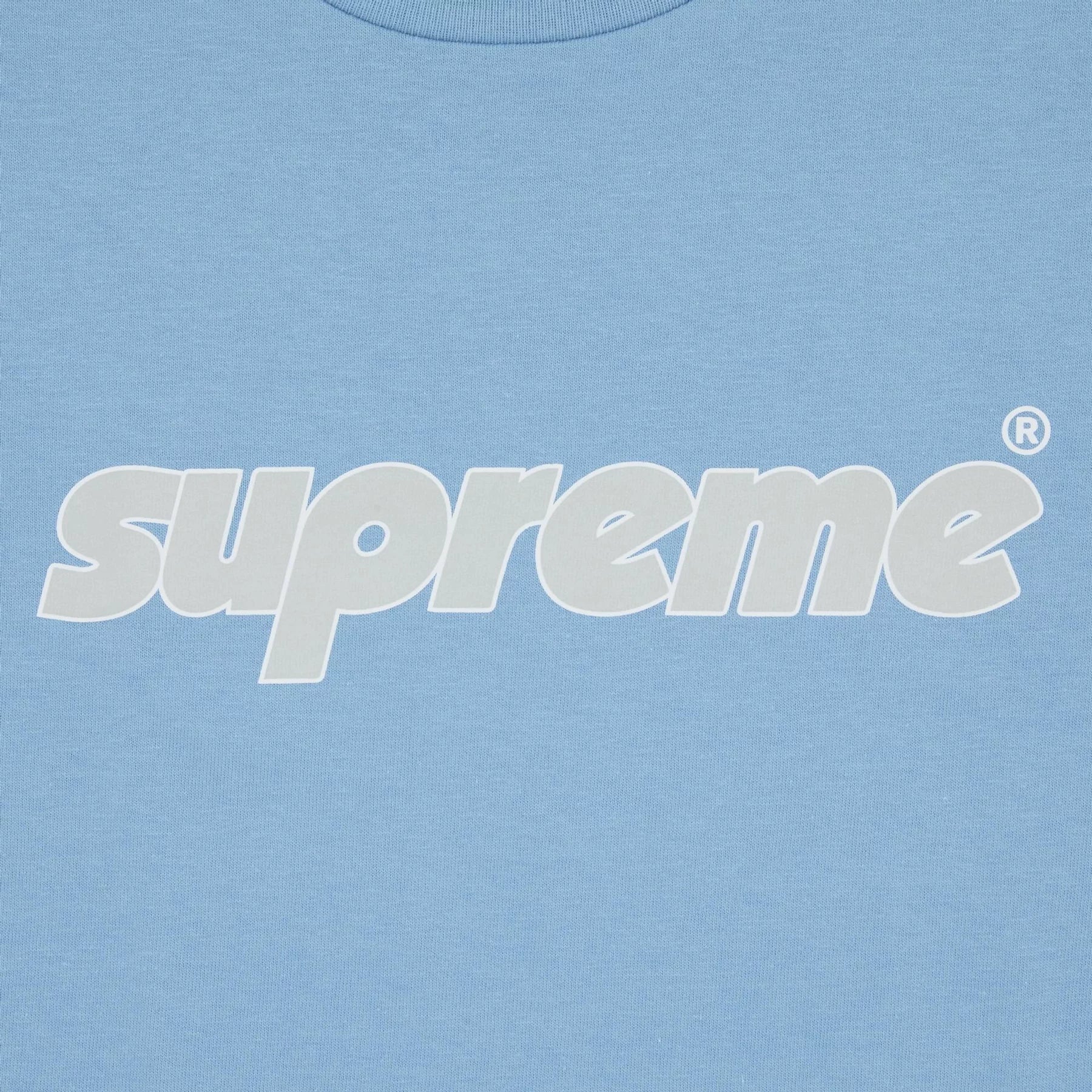 Supreme Pinline Tee Bright Blue