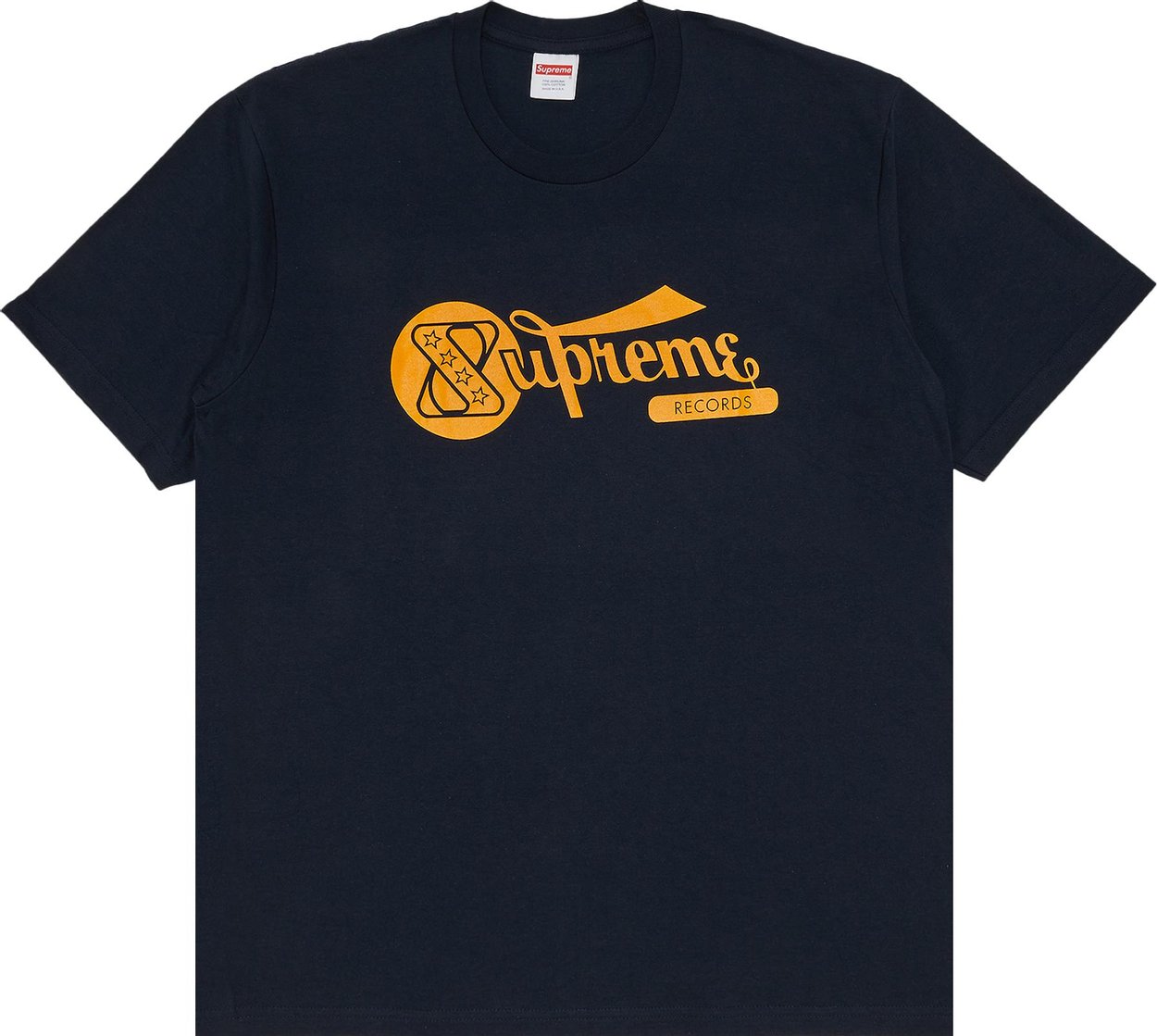 Supreme Records Tee Navy