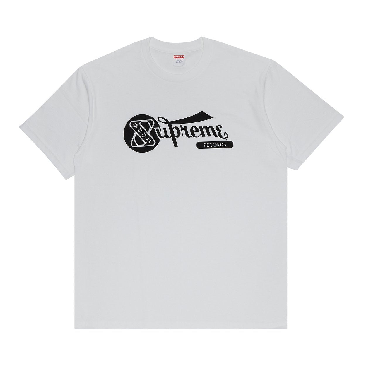 Supreme Records Tee White