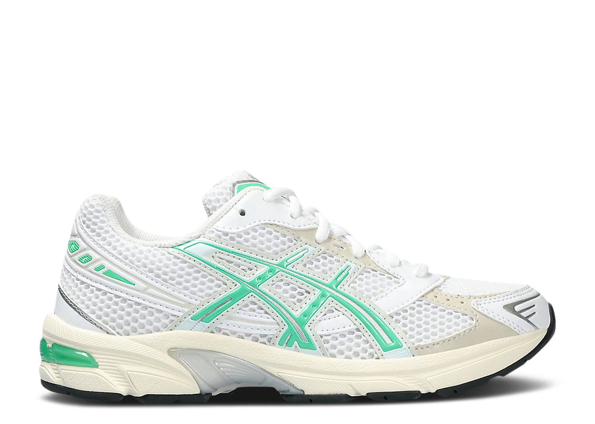 ASICS Gel-1130 White/Cream Malachite Green