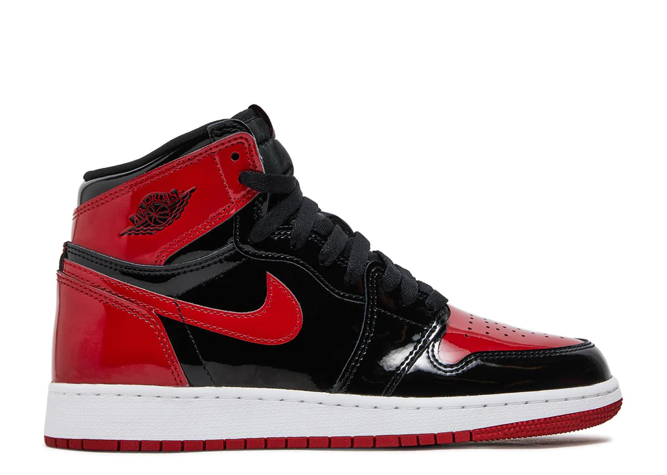 Air Jordan 1 Retro High OG Patent Bred (GS)