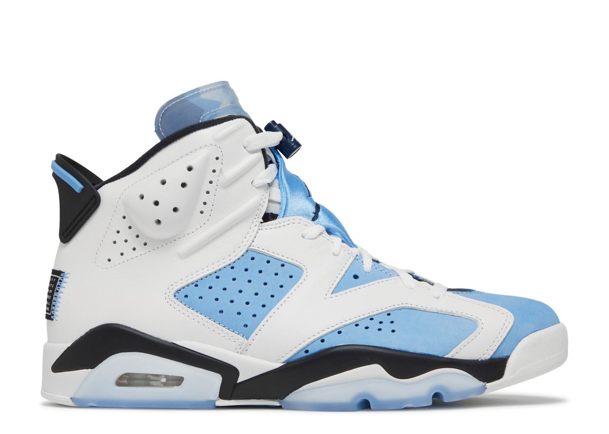 Air Jordan 6 Retro UNC White