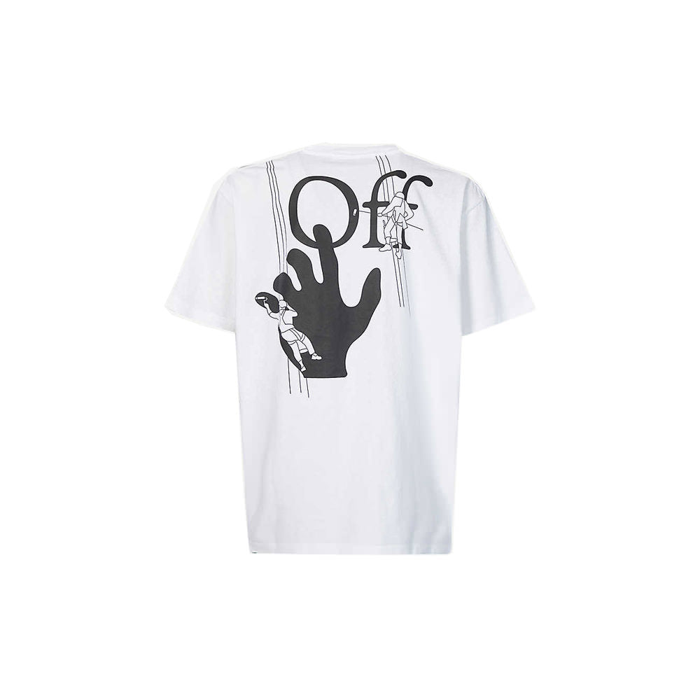 OFF-WHITE WHITE HAND PAINTERS T-SHIRT