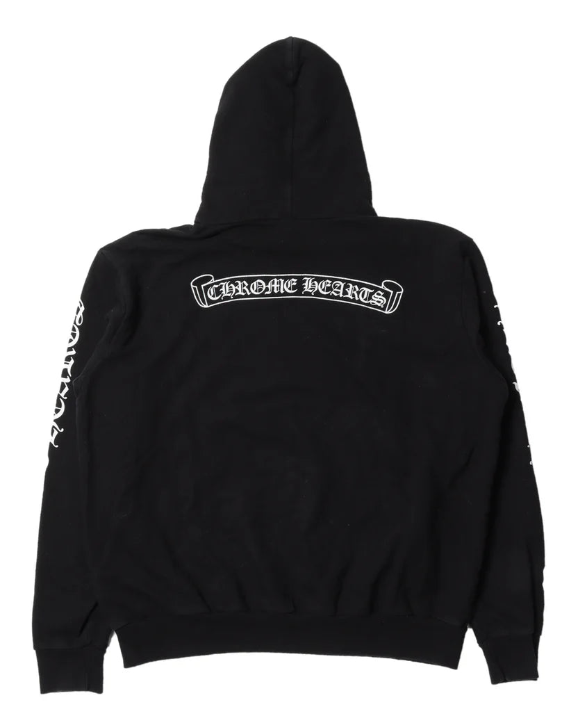 Chrome Hearts Scroll Logo Hoodie