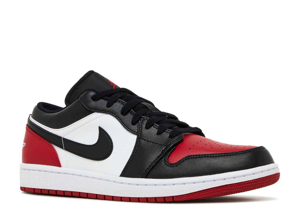 Air Jordan 1 Low Bred Toe 2.0