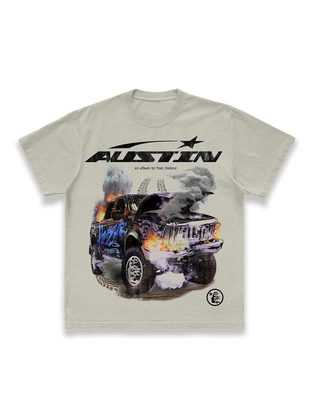 Hellstar X Post Malone Austin T-Shirt