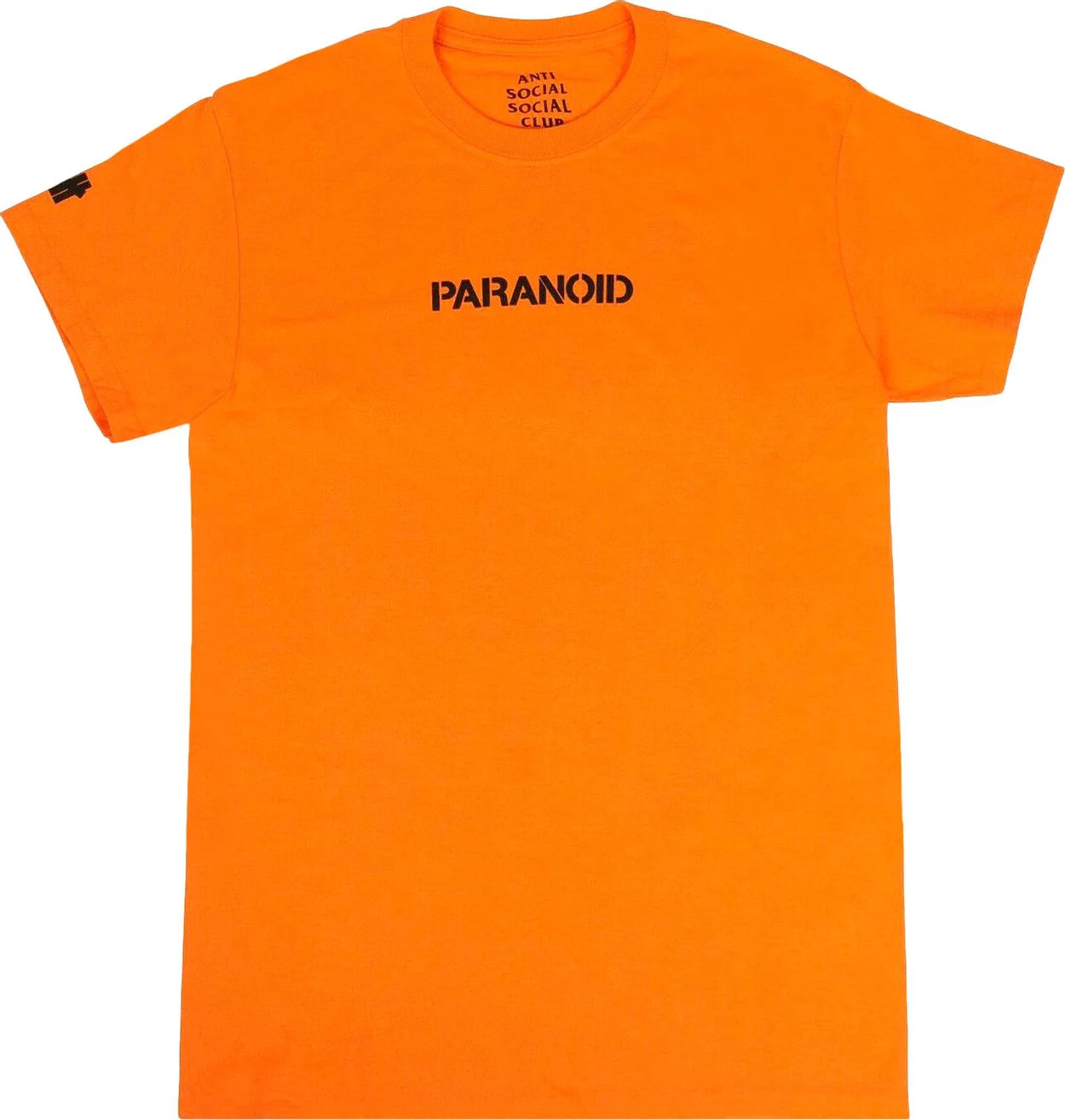 ANTI SOCIAL SOCIAL CLUB PARANOID TEE ORANGE