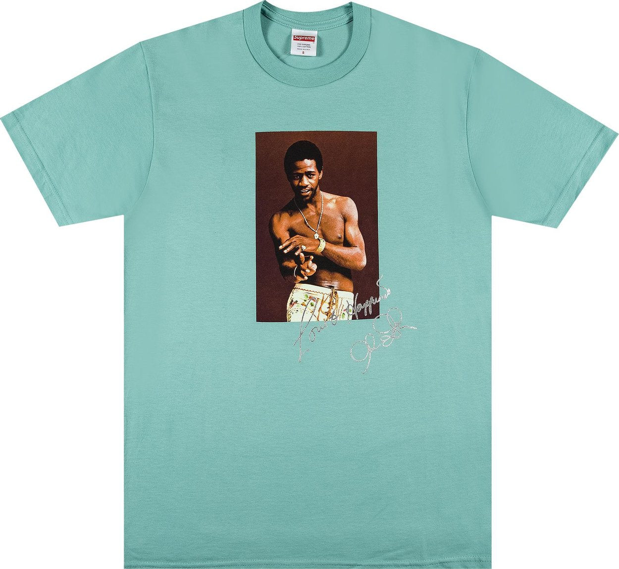 Supreme Al Green Tee Teal