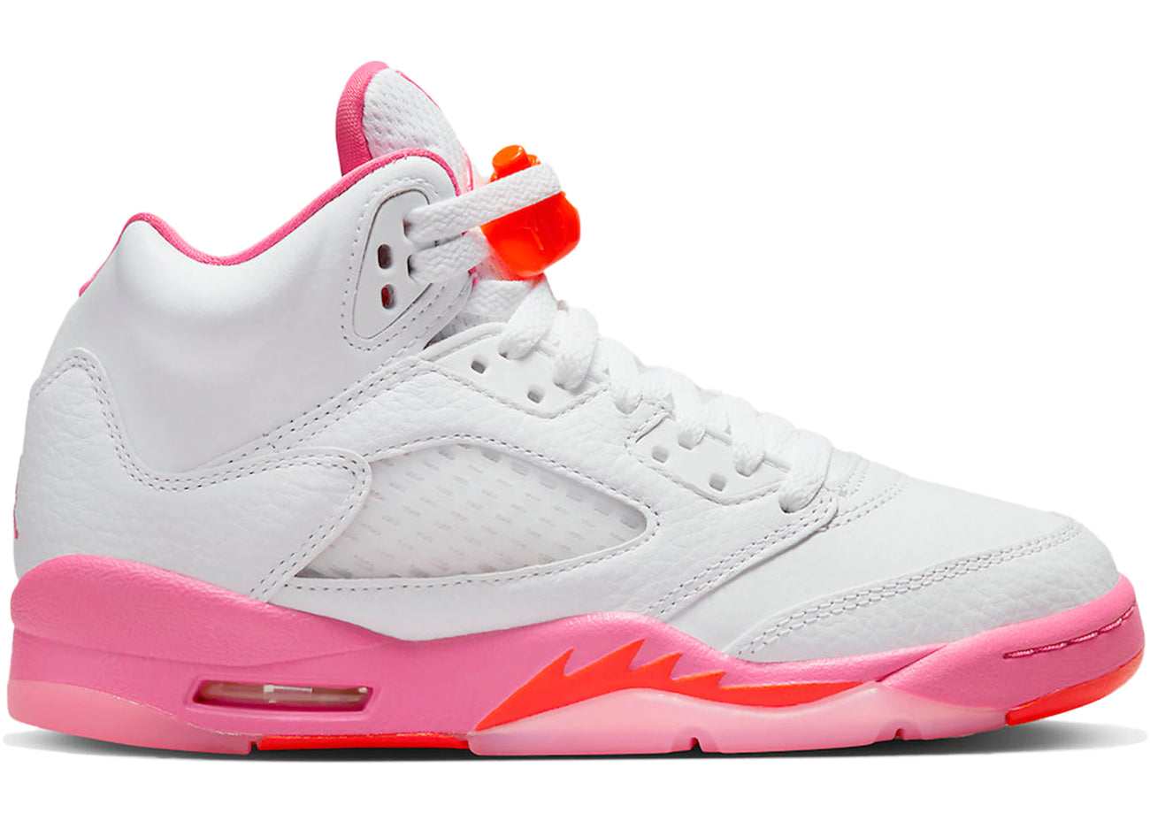 Air Jordan 5 Retro WNBA Pinksicle Safety Orange (GS)