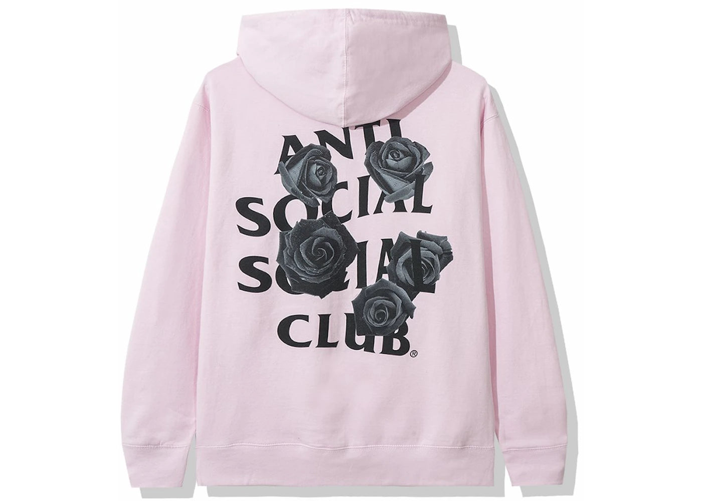 Anti Social Social Club Bat Emoji Hoodie Pink