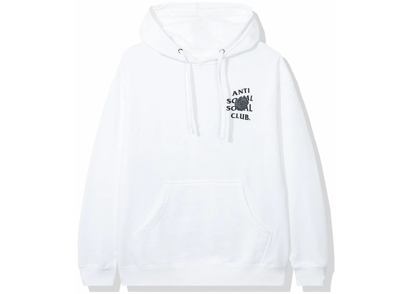 Anti Social Social Club Bat Emoji Hoodie White