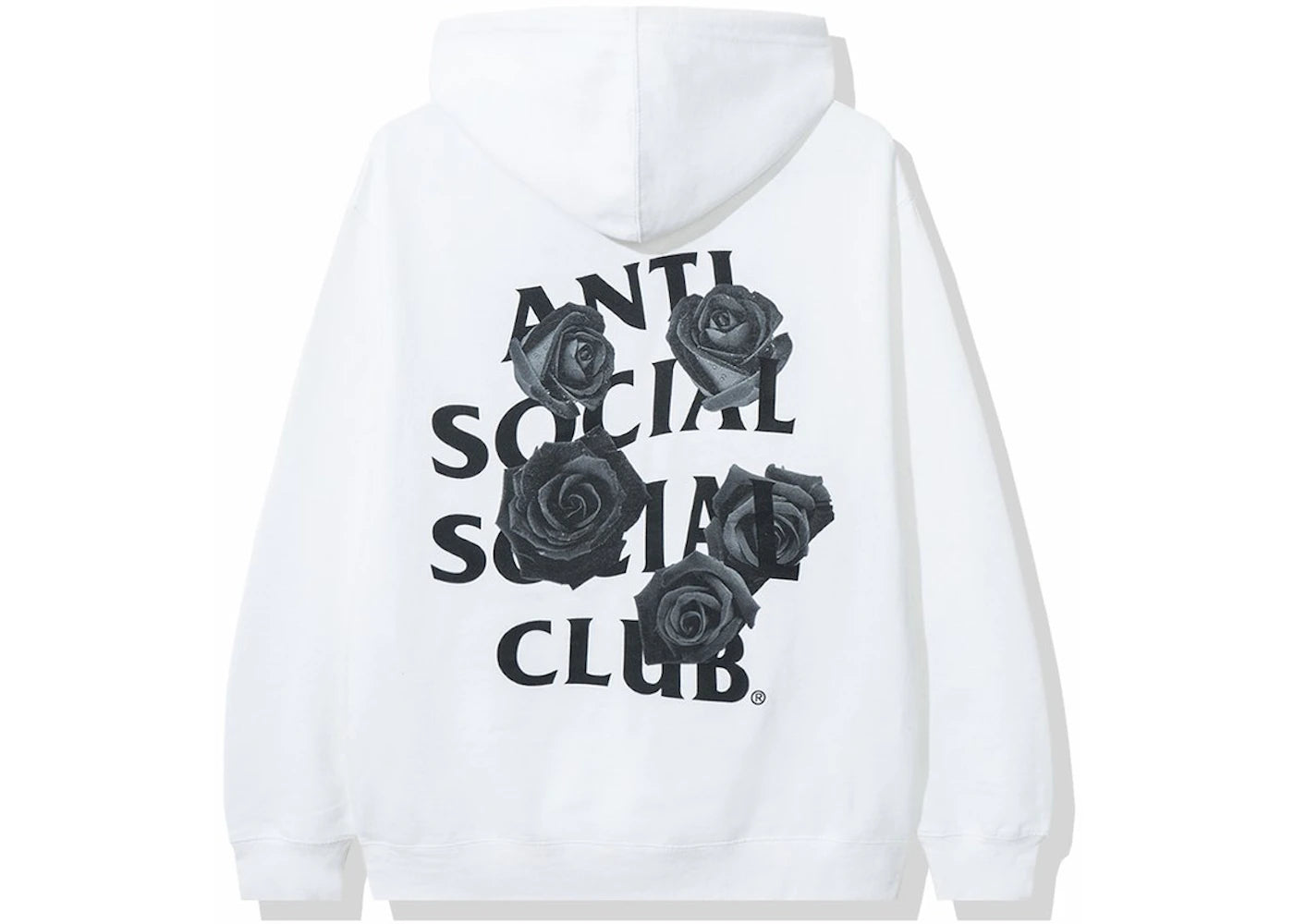 Anti Social Social Club Bat Emoji Hoodie White