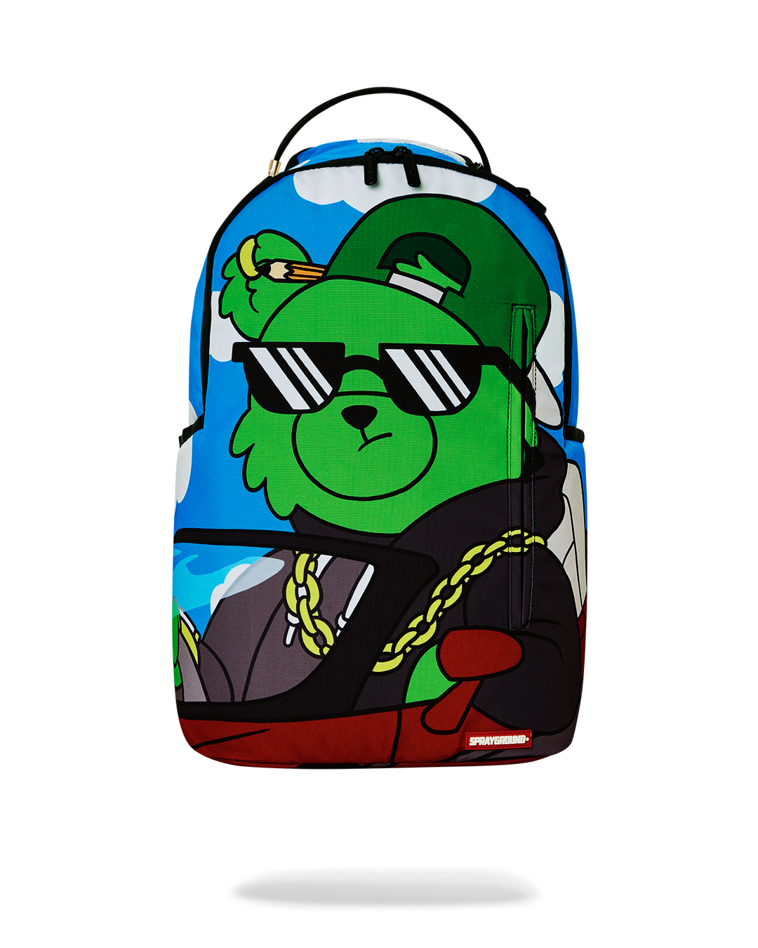 SPRAYGROUND MONEY BEAR TOO SKOOL FOR COOL DLXSR BACKPACK