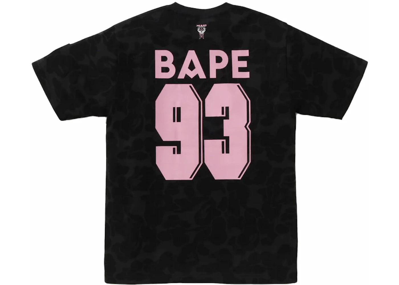 BAPE x Inter Miami CF Camo Tee Black