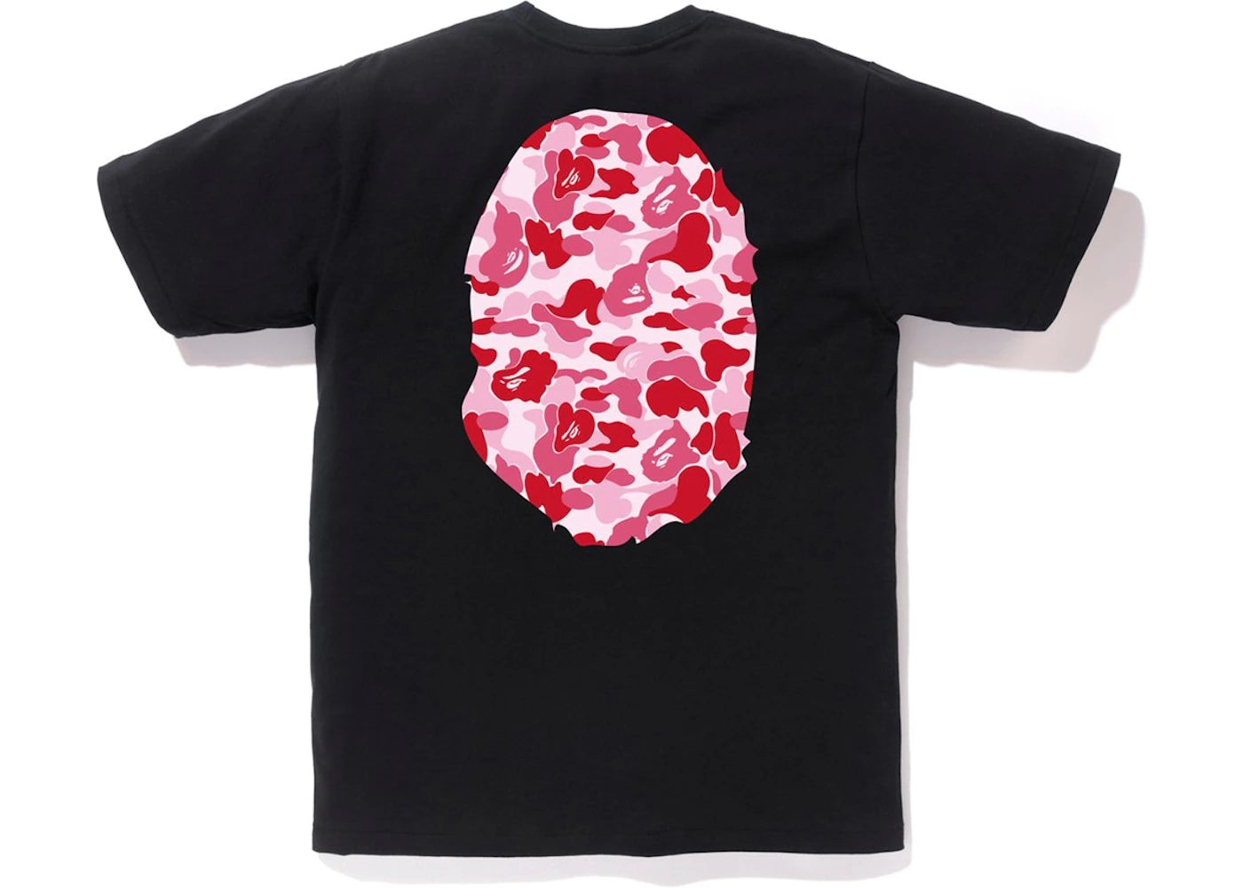 BAPE ABC Big Ape Head Tee Black/Pink