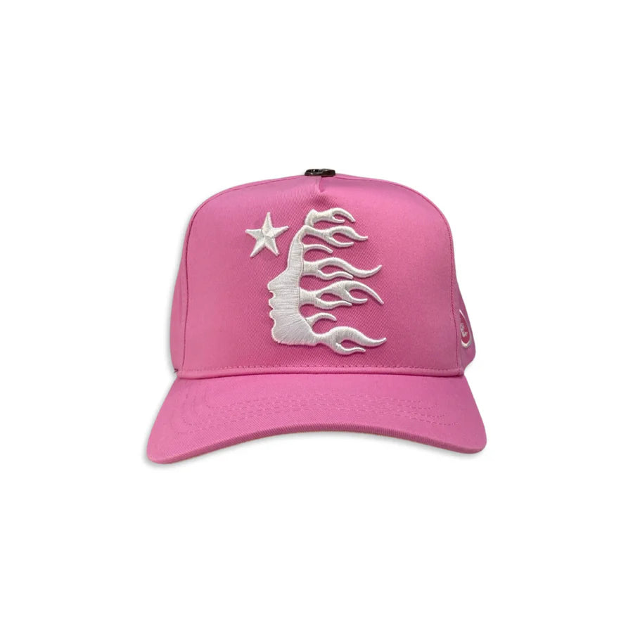 Hellstar Og Logo Snapback Hat Pink