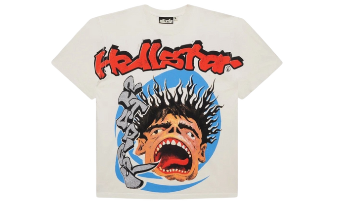 Hellstar Studios Screaming Kid T-shirt White