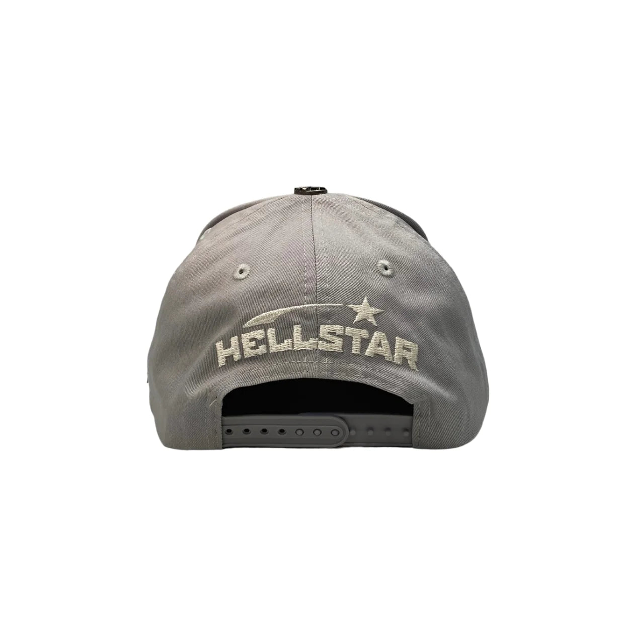 Hellstar Og Logo Snapback Hat Grey