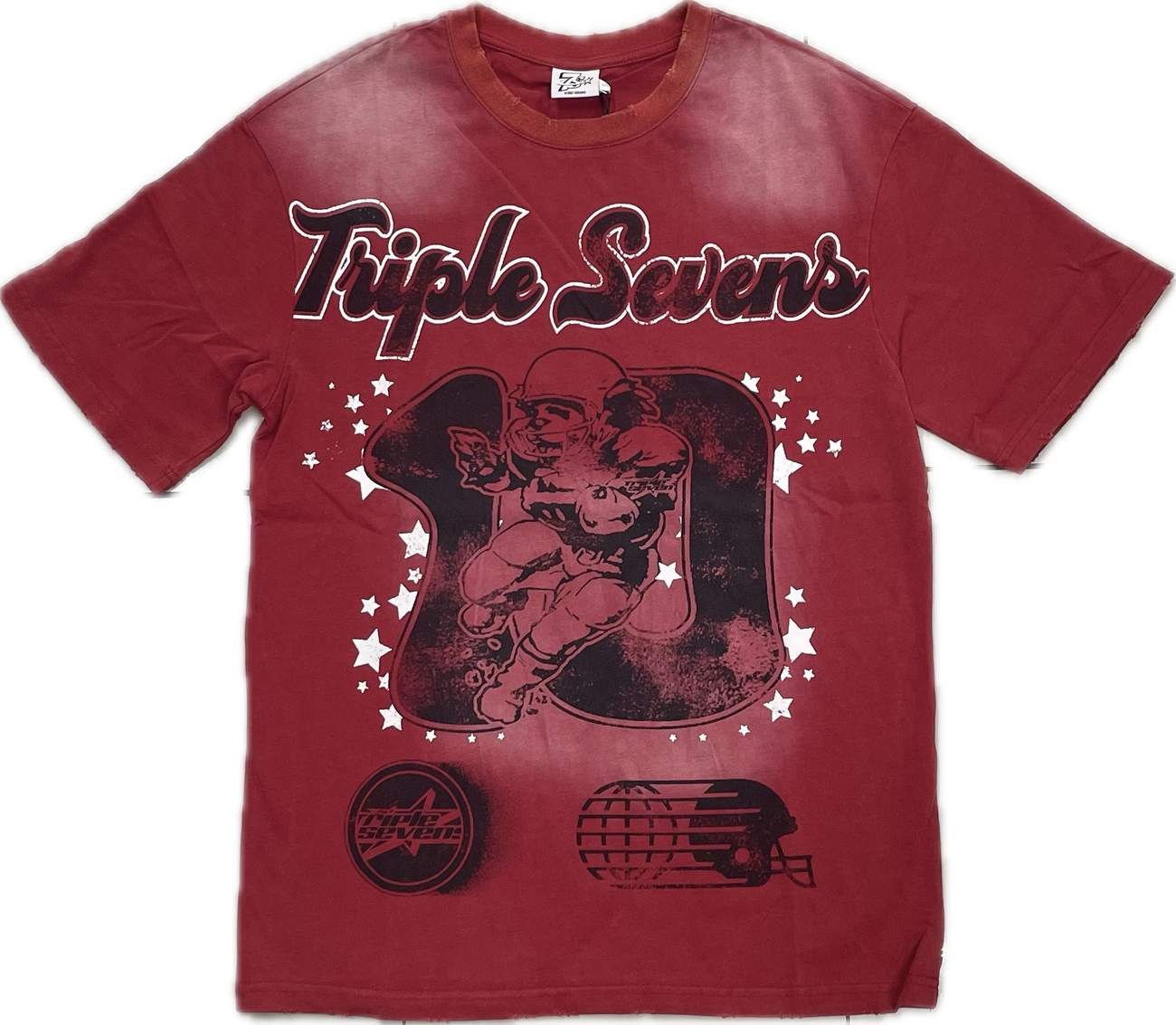 Triple Seven 777 All-Star Tee Red