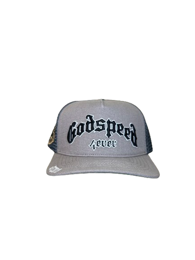 Godspeed GS Forever Trucker Hat Taupe /Black