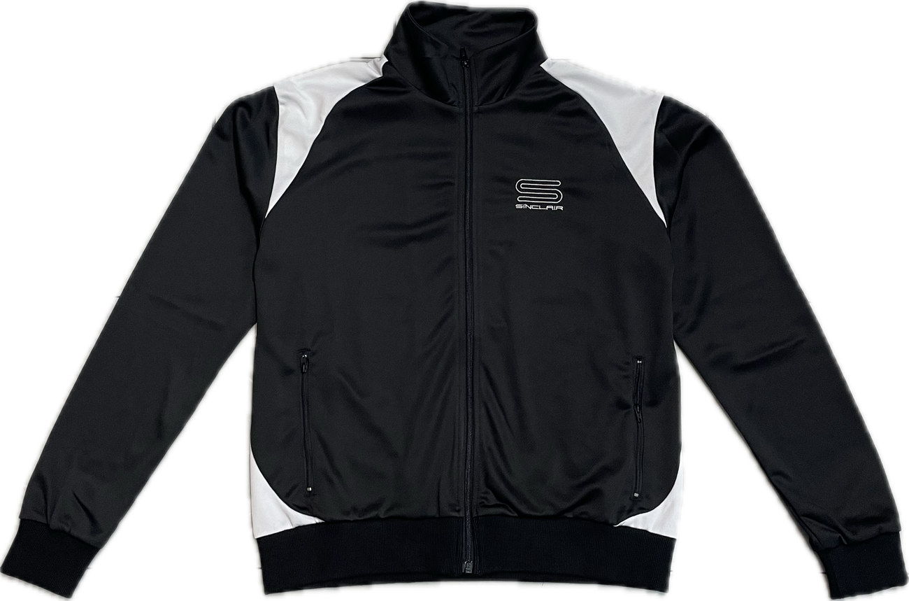 Sinclair Tech Logo Track Jacket Black