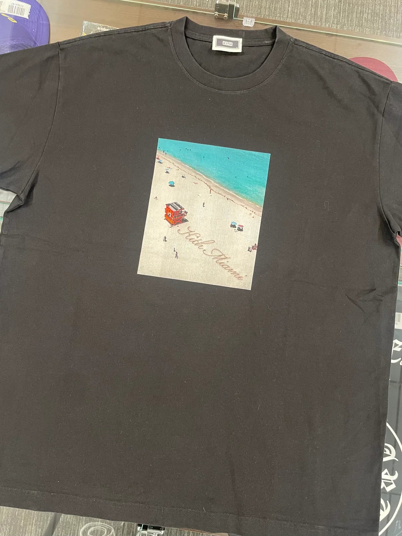 Kith Miami Beach Tee Black