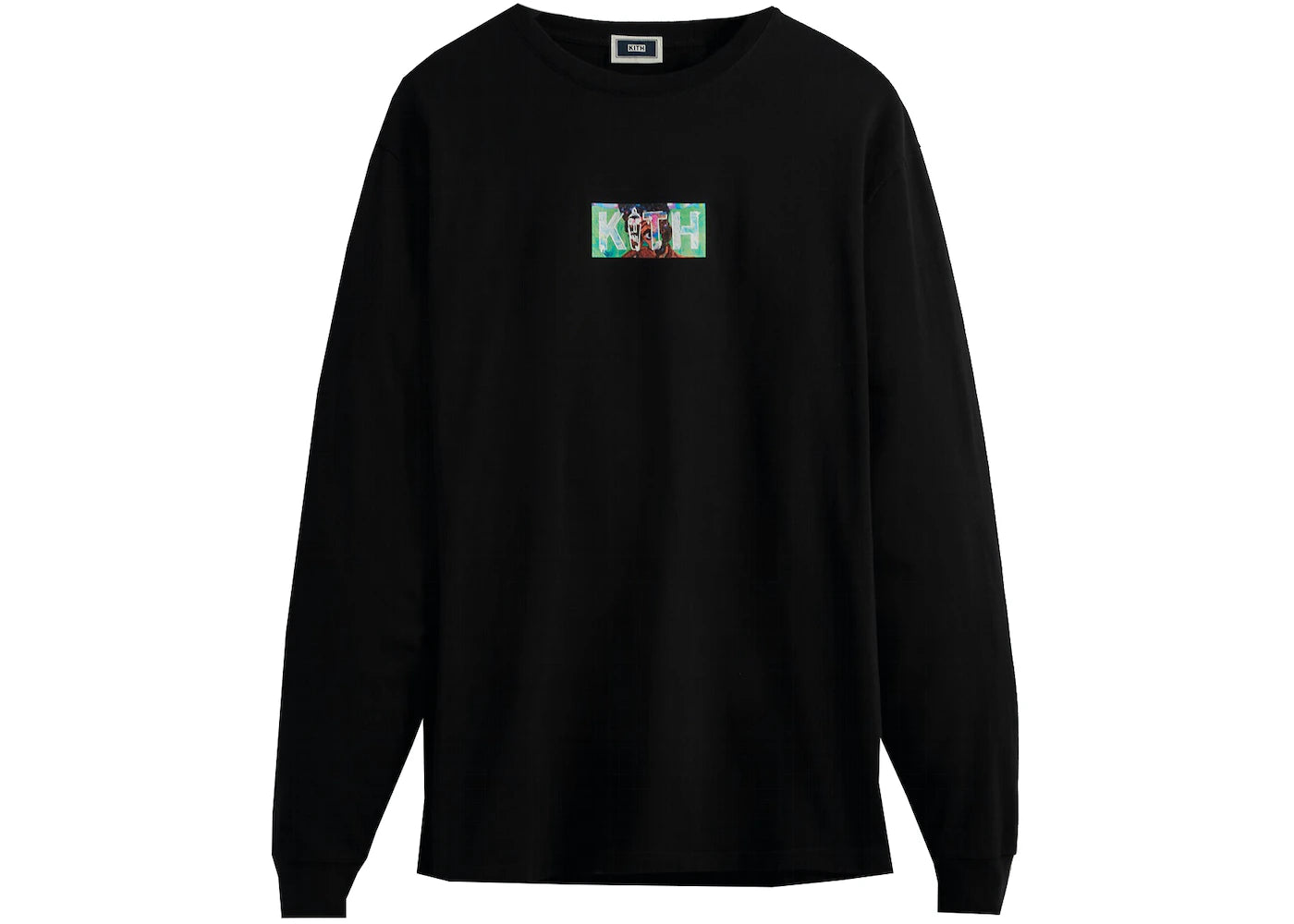 Kith Ludovic Nkoth Classic Logo L/S Tee Black