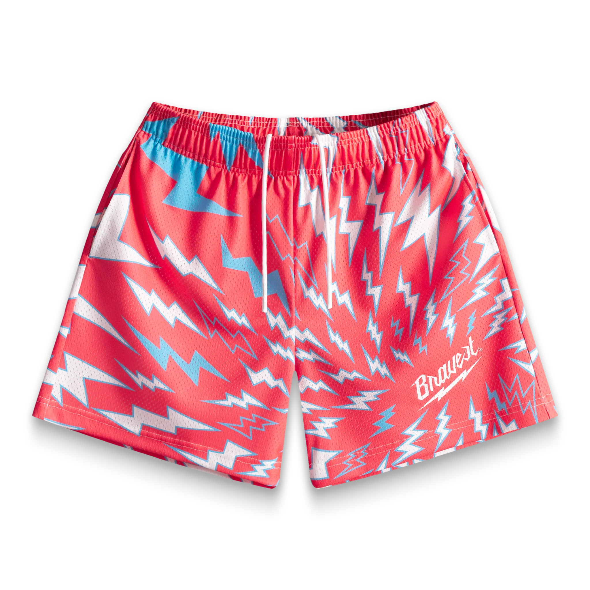 Bravest Studios Pink Lightning Shorts