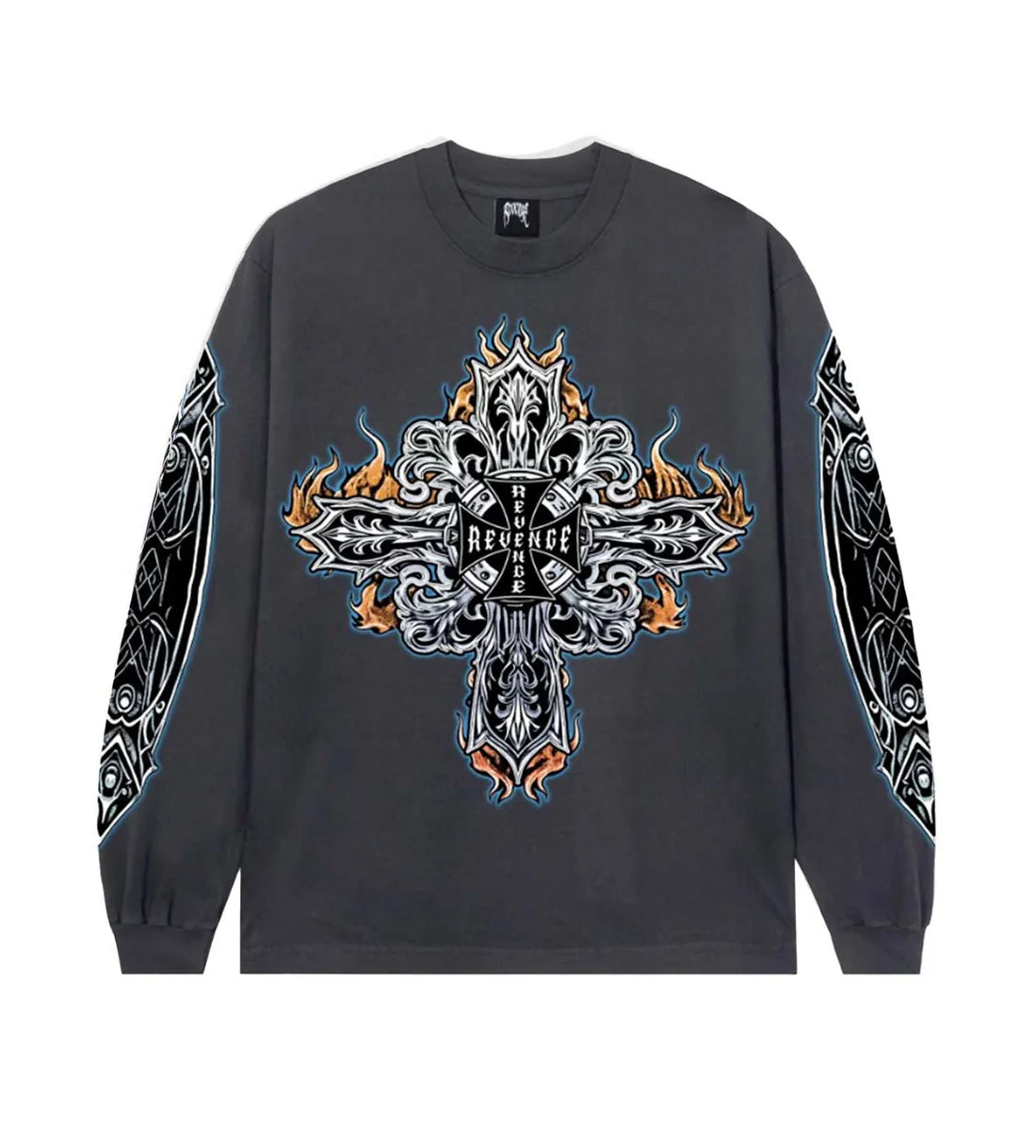 Revenge Ironcrest Long sleeve Vintage Black