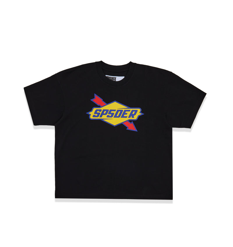 Sp5der The Spot Tee Black