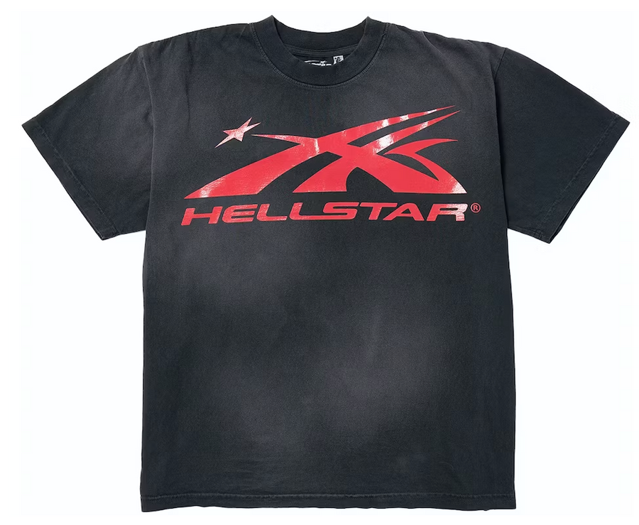 Hellstar Sport Logo Gel T-shirt Red