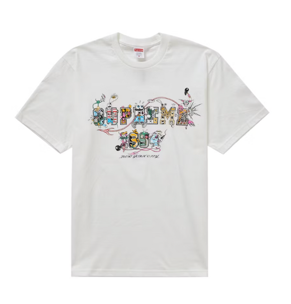 Supreme Varsity Tee White