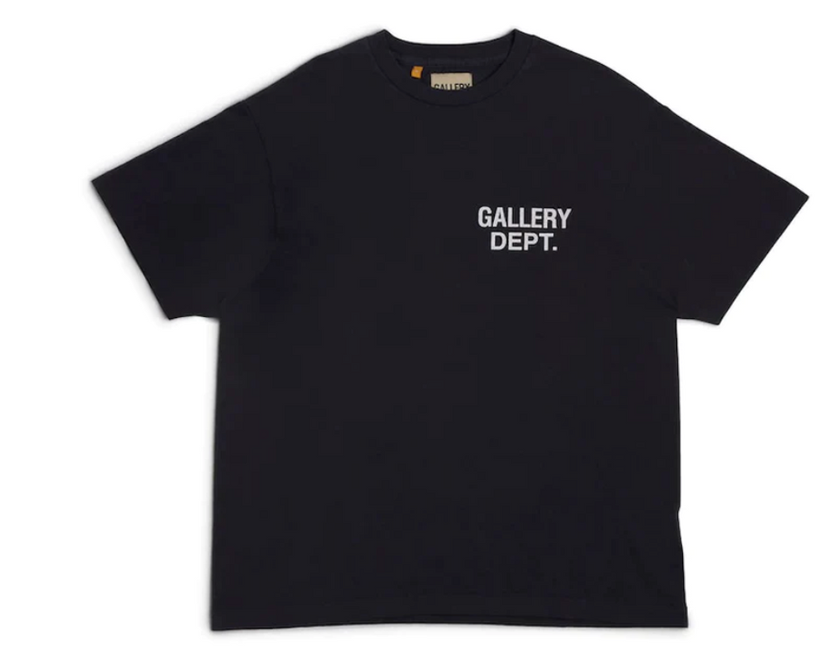 Gallery Dept. Souvenir T-Shirt Black White