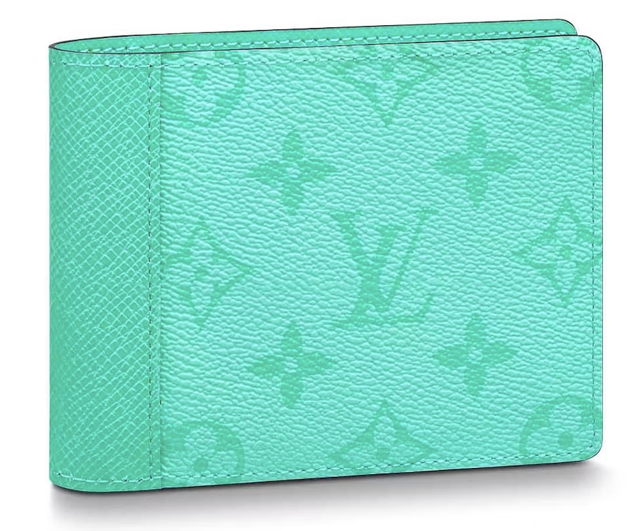 LV Bifold Wallet Miami Green