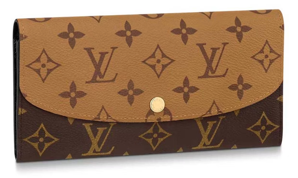 LV Emilie Wallet Monogram Reverse