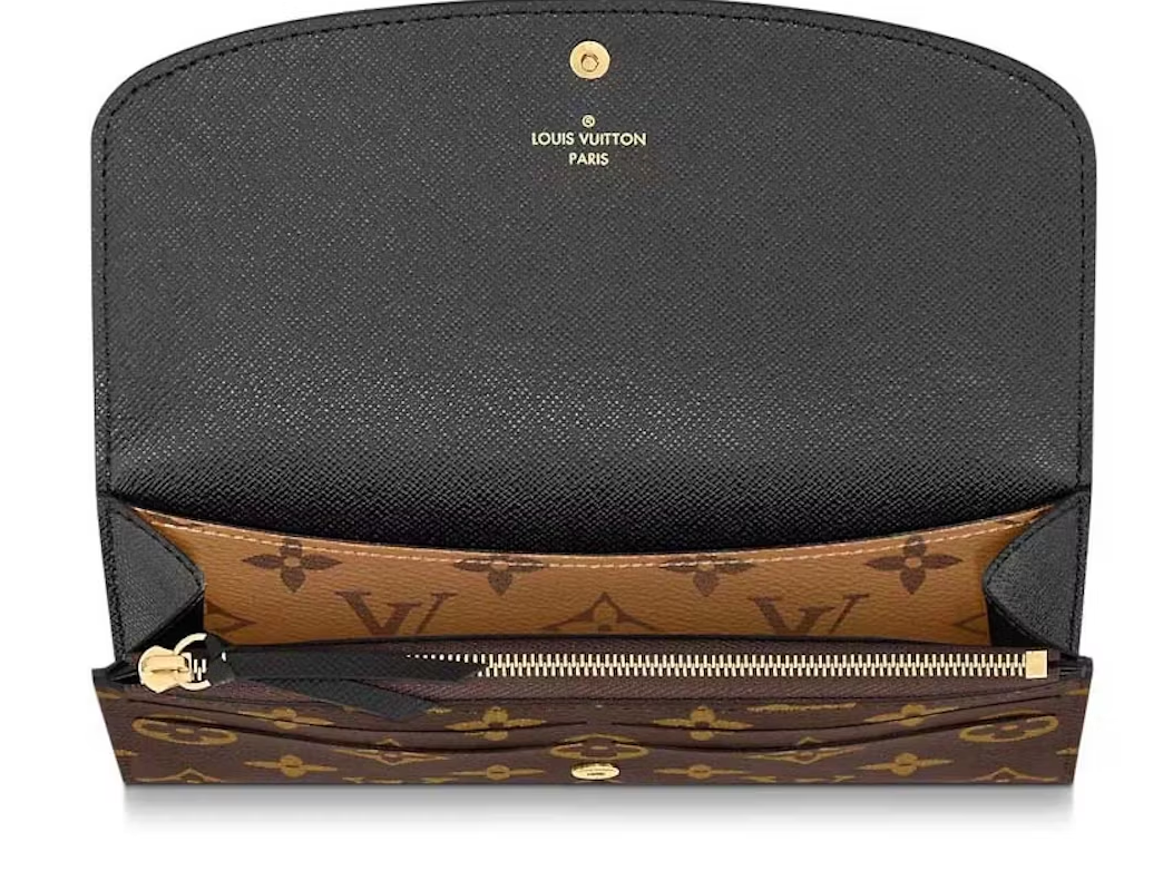 LV Emilie Wallet Monogram Reverse