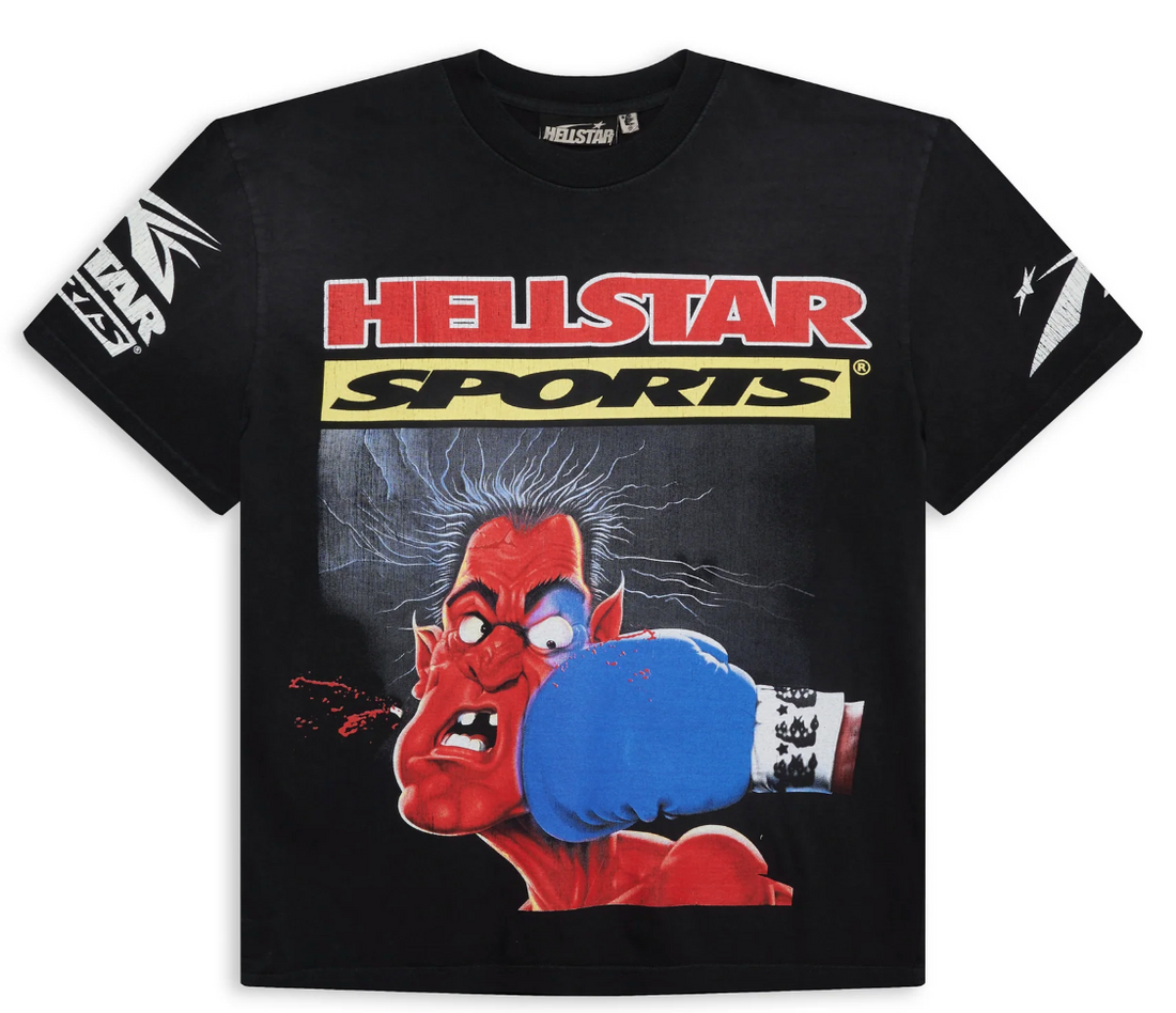 Hellstar Knock-Out T-Shirt Black